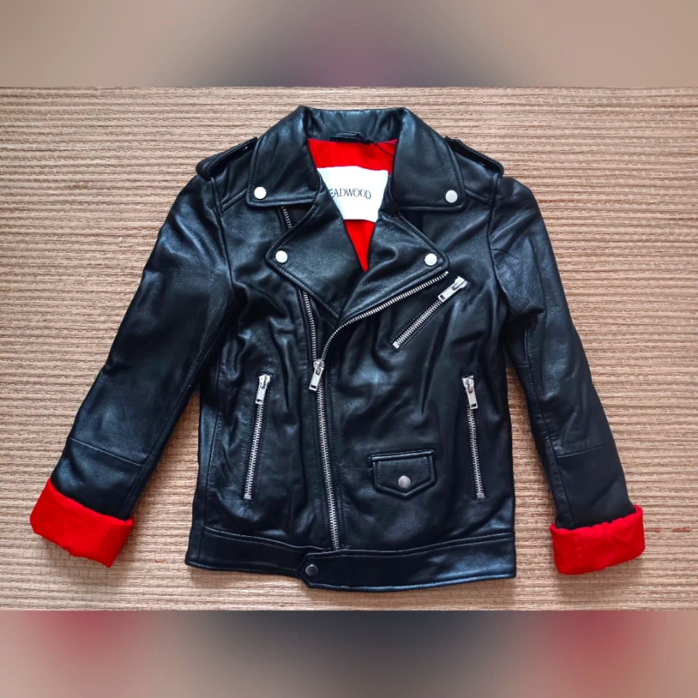 Deadwood Black Leather Jacket